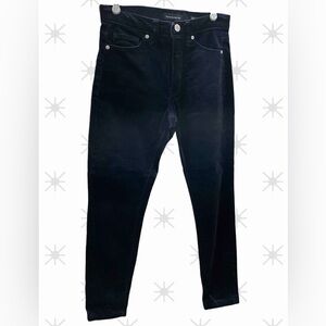 Banana Republic dark navy corduroy skinny jeans